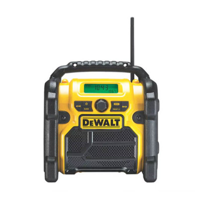 Купить Зарядное устройство-радиоприемник DeWALT DCR020. Официальный магазин Dewalt Украина. Фирменный инструмент и оборудовние DeWALT, STANLEY, BLACK+DECKER, BOSTITCH