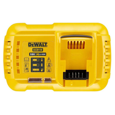 Купить Зарядное устройство DeWALT DCB118T3. Официальный магазин Dewalt Украина. Фирменный инструмент и оборудовние DeWALT, STANLEY, BLACK+DECKER, BOSTITCH
