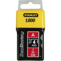 Купить Скобы тип А высотой 4 мм, для степлера ручного Light Duty, в упаковке 1000 шт STANLEY 1-TRA202T. Официальный магазин Dewalt Украина. Фирменный инструмент и оборудовние DeWALT, STANLEY, BLACK+DECKER, BOSTITCH