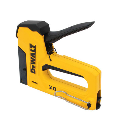 Купити Степлер Heavy Duty для скоб типу G 6-14мм, цвяхів типу J 12, 15мм DeWALT DWHTTR350-0. Офіційний магазин Dewalt Україна. Фірмовий інструмент та обладнання DeWALT, STANLEY, BLACK+DECKER, BOSTITCH
