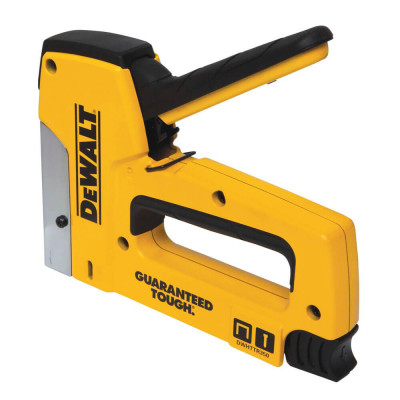 Купити Степлер Heavy Duty для скоб типу G 6-14мм, цвяхів типу J 12, 15мм DeWALT DWHTTR350-0. Офіційний магазин Dewalt Україна. Фірмовий інструмент та обладнання DeWALT, STANLEY, BLACK+DECKER, BOSTITCH