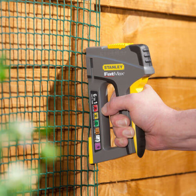 Купити Степлер LIGHT DUTY/HEAVYDUTY/CABLE/BRADS TR75 FATMAX® 6 В 1 для всіх типів скоб STANLEY FMHT6-70868. Офіційний магазин Dewalt Україна. Фірмовий інструмент та обладнання DeWALT, STANLEY, BLACK+DECKER, BOSTITCH