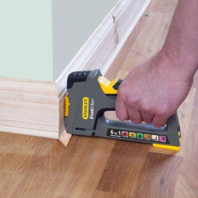 Купити Степлер LIGHT DUTY/HEAVYDUTY/CABLE/BRADS TR75 FATMAX® 6 В 1 для всіх типів скоб STANLEY FMHT6-70868. Офіційний магазин Dewalt Україна. Фірмовий інструмент та обладнання DeWALT, STANLEY, BLACK+DECKER, BOSTITCH