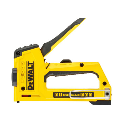 Купити Степлер MULTI TACKER 5 в 1 скоби тип A, G, H 6-14мм, цвяхи J 12, 15 мм. DeWALT DWHT0-TR510. Офіційний магазин Dewalt Україна. Фірмовий інструмент та обладнання DeWALT, STANLEY, BLACK+DECKER, BOSTITCH