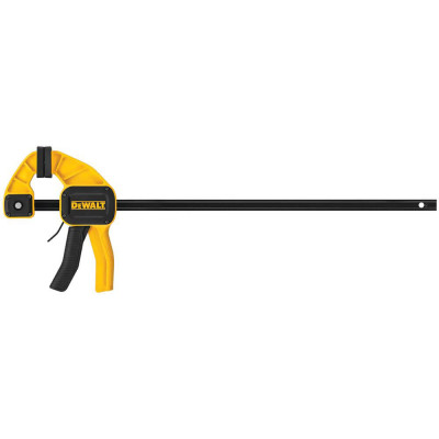 Купить Струбцина L триггерная с максимальным усилием сжатия 135 кг DeWALT DWHT0-83194. Официальный магазин Dewalt Украина. Фирменный инструмент и оборудовние DeWALT, STANLEY, BLACK+DECKER, BOSTITCH