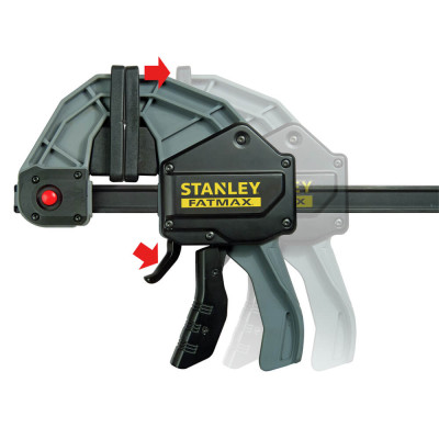 Купити Струбцина FatMax XL тригерна з максимальним зусиллям стискування 270 кг STANLEY FMHT0-83239. Офіційний магазин Dewalt Україна. Фірмовий інструмент та обладнання DeWALT, STANLEY, BLACK+DECKER, BOSTITCH