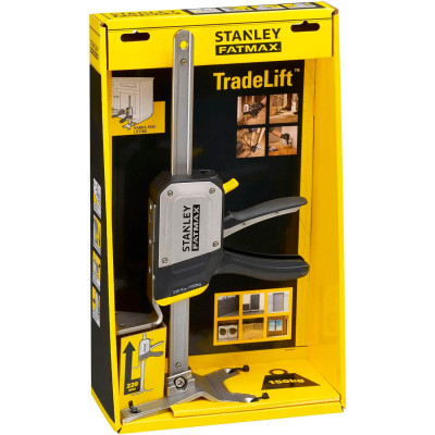 Купить Струбцина распорная-домкрат FATMAX® TradeLift™ триггерная, максимальная грузоподъемность 150 кг STANLEY FMHT83550-1. Официальный магазин Dewalt Украина. Фирменный инструмент и оборудовние DeWALT, STANLEY, BLACK+DECKER, BOSTITCH