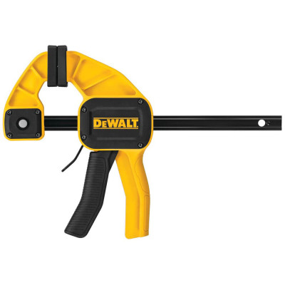 Купить Струбцина L триггерная с максимальным усилием сжатия 135 кг DeWALT DWHT0-83192. Официальный магазин Dewalt Украина. Фирменный инструмент и оборудовние DeWALT, STANLEY, BLACK+DECKER, BOSTITCH