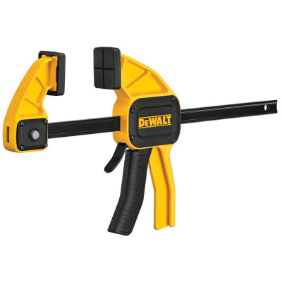 Купить Струбцина L триггерная с максимальным усилием сжатия 135 кг DeWALT DWHT0-83192. Официальный магазин Dewalt Украина. Фирменный инструмент и оборудовние DeWALT, STANLEY, BLACK+DECKER, BOSTITCH