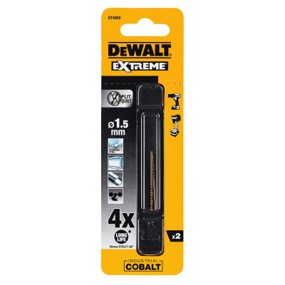 Купить Сверло по металлу EXTREME INDUSTRIAL COBALT DeWALT DT4959. Официальный магазин Dewalt Украина. Фирменный инструмент и оборудовние DeWALT, STANLEY, BLACK+DECKER, BOSTITCH