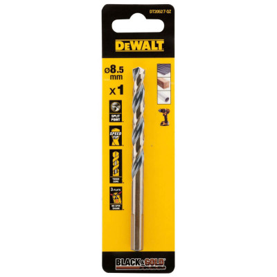 Купити Свердло по металу Black & Gold DeWALT DT20527. Офіційний магазин Dewalt Україна. Фірмовий інструмент та обладнання DeWALT, STANLEY, BLACK+DECKER, BOSTITCH