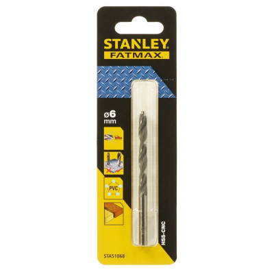 Купити Свердло по металу STANLEY FATMAX STA51068. Офіційний магазин Dewalt Україна. Фірмовий інструмент та обладнання DeWALT, STANLEY, BLACK+DECKER, BOSTITCH