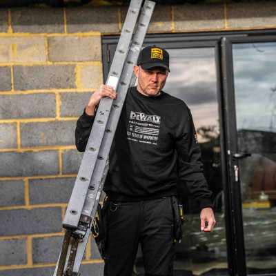 Купити Світшот 100 YEAR LOGO SWEATSHIRT DeWALT DWC237-001-XXL. Офіційний магазин Dewalt Україна. Фірмовий інструмент та обладнання DeWALT, STANLEY, BLACK+DECKER, BOSTITCH
