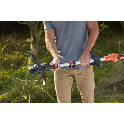 Купити Тример акумуляторний безщітковий BLACK+DECKER BCSTE636L1. Офіційний магазин Dewalt Україна. Фірмовий інструмент та обладнання DeWALT, STANLEY, BLACK+DECKER, BOSTITCH