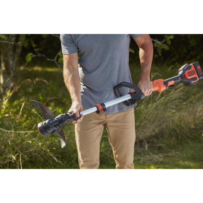 Купити Тример акумуляторний безщітковий BLACK+DECKER BCSTE636L1. Офіційний магазин Dewalt Україна. Фірмовий інструмент та обладнання DeWALT, STANLEY, BLACK+DECKER, BOSTITCH