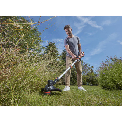 Купити Тример акумуляторний безщітковий BLACK+DECKER BCSTE636L1. Офіційний магазин Dewalt Україна. Фірмовий інструмент та обладнання DeWALT, STANLEY, BLACK+DECKER, BOSTITCH