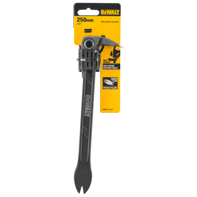 Купити Цвяходер з пружинної сталі, L = 25 см DeWALT DWHT0-55524. Офіційний магазин Dewalt Україна. Фірмовий інструмент та обладнання DeWALT, STANLEY, BLACK+DECKER, BOSTITCH