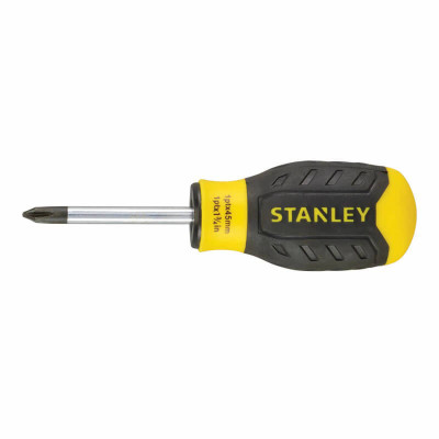 Купить Отвертка Cushion Grip под шлиц Ph1 с длиной жала 45 мм STANLEY 0-64-931. Официальный магазин Dewalt Украина. Фирменный инструмент и оборудовние DeWALT, STANLEY, BLACK+DECKER, BOSTITCH