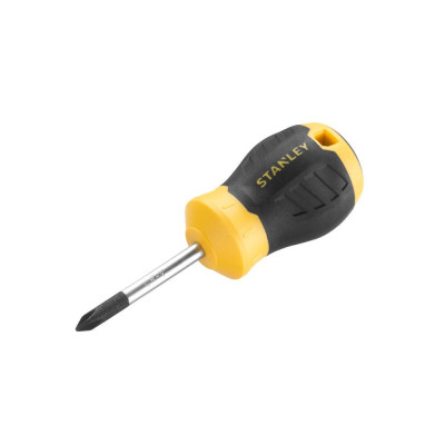 Купити Викрутка Cushion Grip під шліць Ph1 із довжиною жала 45 мм STANLEY STHT16154-0. Офіційний магазин Dewalt Україна. Фірмовий інструмент та обладнання DeWALT, STANLEY, BLACK+DECKER, BOSTITCH