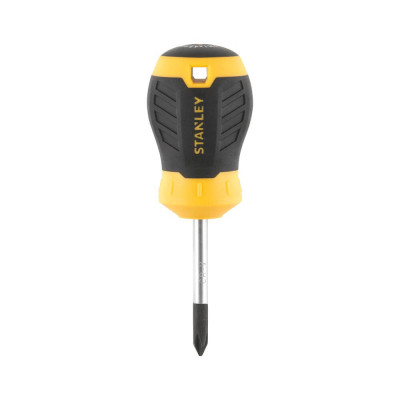 Купити Викрутка Cushion Grip під шліць Ph1 із довжиною жала 45 мм STANLEY STHT16154-0. Офіційний магазин Dewalt Україна. Фірмовий інструмент та обладнання DeWALT, STANLEY, BLACK+DECKER, BOSTITCH