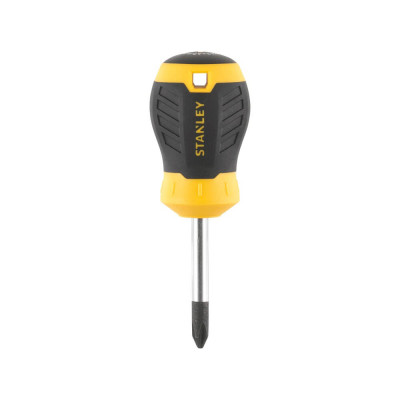 Купити Викрутка Cushion Grip під шліць Ph2 із довжиною жала 45 мм STANLEY STHT16157-0. Офіційний магазин Dewalt Україна. Фірмовий інструмент та обладнання DeWALT, STANLEY, BLACK+DECKER, BOSTITCH
