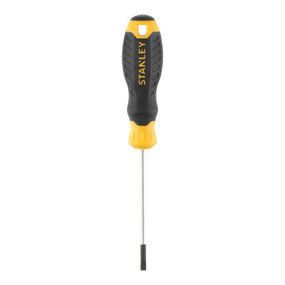Купити Викрутка Cushion Grip довжиною 75 мм з паралельним жалом під шліц SL 3.5 STANLEY STHT16152-0. Офіційний магазин Dewalt Україна. Фірмовий інструмент та обладнання DeWALT, STANLEY, BLACK+DECKER, BOSTITCH