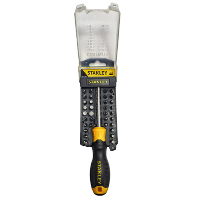 Купить Отвертка - набор Multibit c насадками STANLEY STHT0-70885. Официальный магазин Dewalt Украина. Фирменный инструмент и оборудовние DeWALT, STANLEY, BLACK+DECKER, BOSTITCH