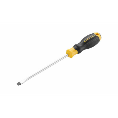 Купить Отвертка Cushion Grip длиной 150 мм с расширяющимся жалом под шлиц SL 6.5 STANLEY STHT16148-0. Официальный магазин Dewalt Украина. Фирменный инструмент и оборудовние DeWALT, STANLEY, BLACK+DECKER, BOSTITCH