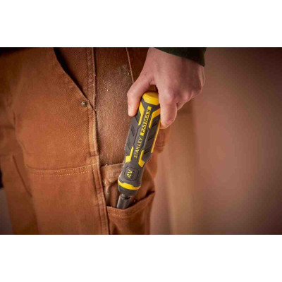 Купить Отвертка - набор аккумуляторная Power-Assist, 4В, 1.5 Ач STANLEY FMHT66719-0. Официальный магазин Dewalt Украина. Фирменный инструмент и оборудовние DeWALT, STANLEY, BLACK+DECKER, BOSTITCH