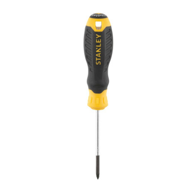 Купити Викрутка Cushion Grip під шліць Pz0 з довжиною жала 60 мм STANLEY STHT16161-0. Офіційний магазин Dewalt Україна. Фірмовий інструмент та обладнання DeWALT, STANLEY, BLACK+DECKER, BOSTITCH