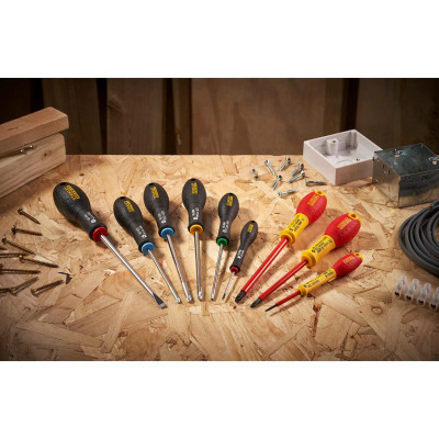 Купить Отвертка FatMax с длиной жала 100 мм под шлиц Torx TT20 STANLEY 0-65-396. Официальный магазин Dewalt Украина. Фирменный инструмент и оборудовние DeWALT, STANLEY, BLACK+DECKER, BOSTITCH