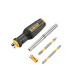 Купити Викрутка - набір FULL FIT 6 Way з двома змінними бітами DeWALT DWHT66569-0. Офіційний магазин Dewalt Україна. Фірмовий інструмент та обладнання DeWALT, STANLEY, BLACK+DECKER, BOSTITCH