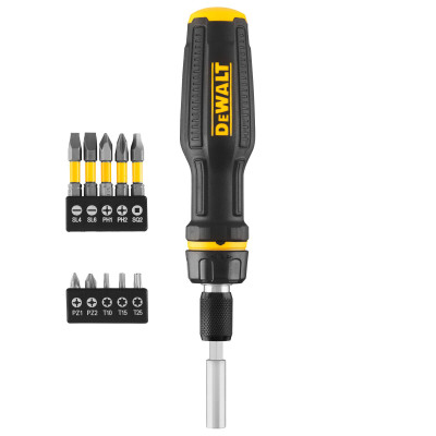 Купить Отвертка - набор FULL FIT Telescoping, со сменными битами, 10 бит DeWALT DWHT68001-0. Официальный магазин Dewalt Украина. Фирменный инструмент и оборудовние DeWALT, STANLEY, BLACK+DECKER, BOSTITCH