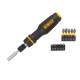 Купить Отвертка - набор FULL FIT Telescoping, со сменными битами, 10 бит DeWALT DWHT68001-0. Официальный магазин Dewalt Украина. Фирменный инструмент и оборудовние DeWALT, STANLEY, BLACK+DECKER, BOSTITCH