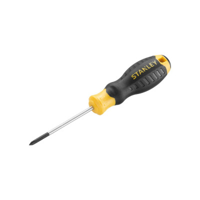 Купити Викрутка Cushion Grip під шліць Ph0 з довжиною джала 60 мм STANLEY STHT16153-0. Офіційний магазин Dewalt Україна. Фірмовий інструмент та обладнання DeWALT, STANLEY, BLACK+DECKER, BOSTITCH