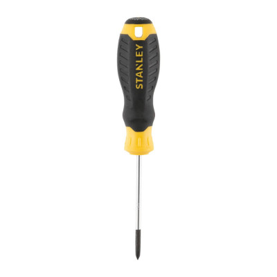 Купити Викрутка Cushion Grip під шліць Ph0 з довжиною джала 60 мм STANLEY STHT16153-0. Офіційний магазин Dewalt Україна. Фірмовий інструмент та обладнання DeWALT, STANLEY, BLACK+DECKER, BOSTITCH