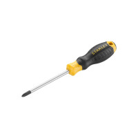 Купити Викрутка Cushion Grip під шліць Ph2 із довжиною жала 100 мм STANLEY STHT16158-0. Офіційний магазин Dewalt Україна. Фірмовий інструмент та обладнання DeWALT, STANLEY, BLACK+DECKER, BOSTITCH