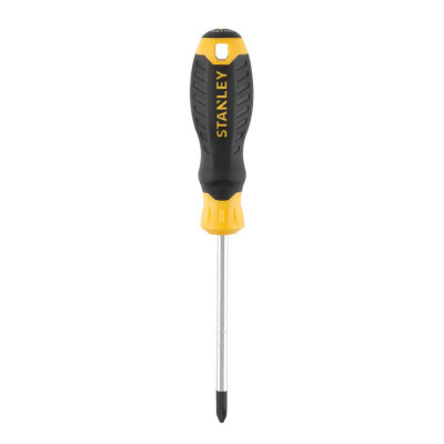 Купить Отвертка Cushion Grip под шлиц Ph2 с длиной жала 100 мм STANLEY STHT16158-0. Официальный магазин Dewalt Украина. Фирменный инструмент и оборудовние DeWALT, STANLEY, BLACK+DECKER, BOSTITCH