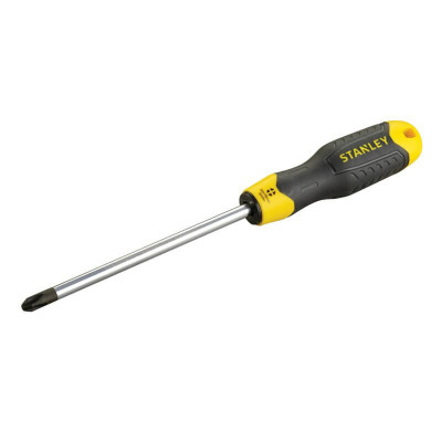 Купить Отвертка Cushion Grip под шлиц Ph3 с длиной жала 150 мм STANLEY 0-64-949. Официальный магазин Dewalt Украина. Фирменный инструмент и оборудовние DeWALT, STANLEY, BLACK+DECKER, BOSTITCH