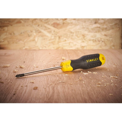 Купить Отвертка Cushion Grip под шлиц Ph3 с длиной жала 150 мм STANLEY 0-64-949. Официальный магазин Dewalt Украина. Фирменный инструмент и оборудовние DeWALT, STANLEY, BLACK+DECKER, BOSTITCH