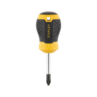 Купити Викрутка Cushion Grip під шліць Pz2 з довжиною жала 45 мм STANLEY STHT16196-0. Офіційний магазин Dewalt Україна. Фірмовий інструмент та обладнання DeWALT, STANLEY, BLACK+DECKER, BOSTITCH