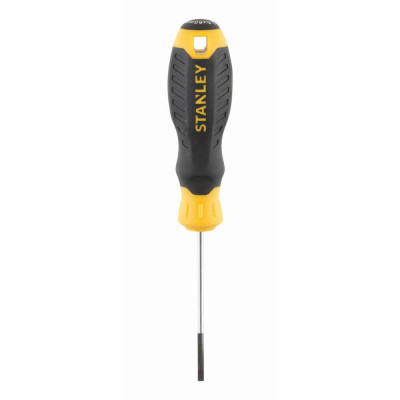 Купити Викрутка Cushion Grip довжиною 60 мм з паралельним жалом під шліц SL 2.5 STANLEY STHT16151-0. Офіційний магазин Dewalt Україна. Фірмовий інструмент та обладнання DeWALT, STANLEY, BLACK+DECKER, BOSTITCH