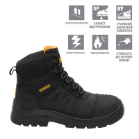 Купить Обувь рабочая ENDEVOUR DeWALT DWF50551-101-09. Официальный магазин Dewalt Украина. Фирменный инструмент и оборудовние DeWALT, STANLEY, BLACK+DECKER, BOSTITCH