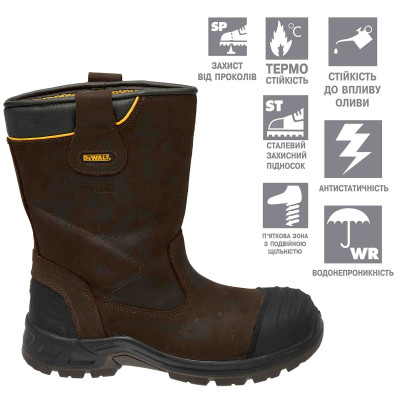Купити Взуття робоче MILLINGTON DeWALT DWF50202-104-8. Офіційний магазин Dewalt Україна. Фірмовий інструмент та обладнання DeWALT, STANLEY, BLACK+DECKER, BOSTITCH