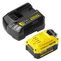 Купить Зарядное устройство и 1 аккумулятор STANLEY FATMAX SFMCB14M1. Официальный магазин Dewalt Украина. Фирменный инструмент и оборудовние DeWALT, STANLEY, BLACK+DECKER, BOSTITCH