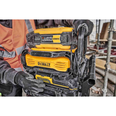 Купити Зарядний пристрій POWERSHIFT DeWALT DCBPSC0550. Офіційний магазин Dewalt Україна. Фірмовий інструмент та обладнання DeWALT, STANLEY, BLACK+DECKER, BOSTITCH