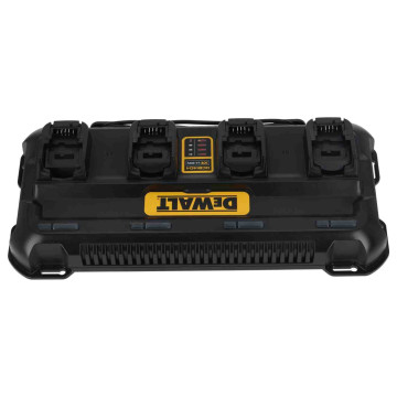Купить Зарядное устройство 4-х портовое DeWALT DCB1404. Официальный магазин Dewalt Украина. Фирменный инструмент и оборудовние DeWALT, STANLEY, BLACK+DECKER, BOSTITCH