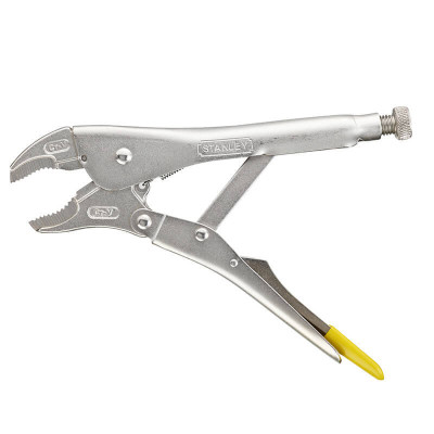 Купить Захват регулируемый с изогнутыми губками STANLEY 0-84-809. Официальный магазин Dewalt Украина. Фирменный инструмент и оборудовние DeWALT, STANLEY, BLACK+DECKER, BOSTITCH