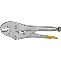 Купить Захват регулируемый с фиксатором и прямыми губками STANLEY 0-84-811. Официальный магазин Dewalt Украина. Фирменный инструмент и оборудовние DeWALT, STANLEY, BLACK+DECKER, BOSTITCH